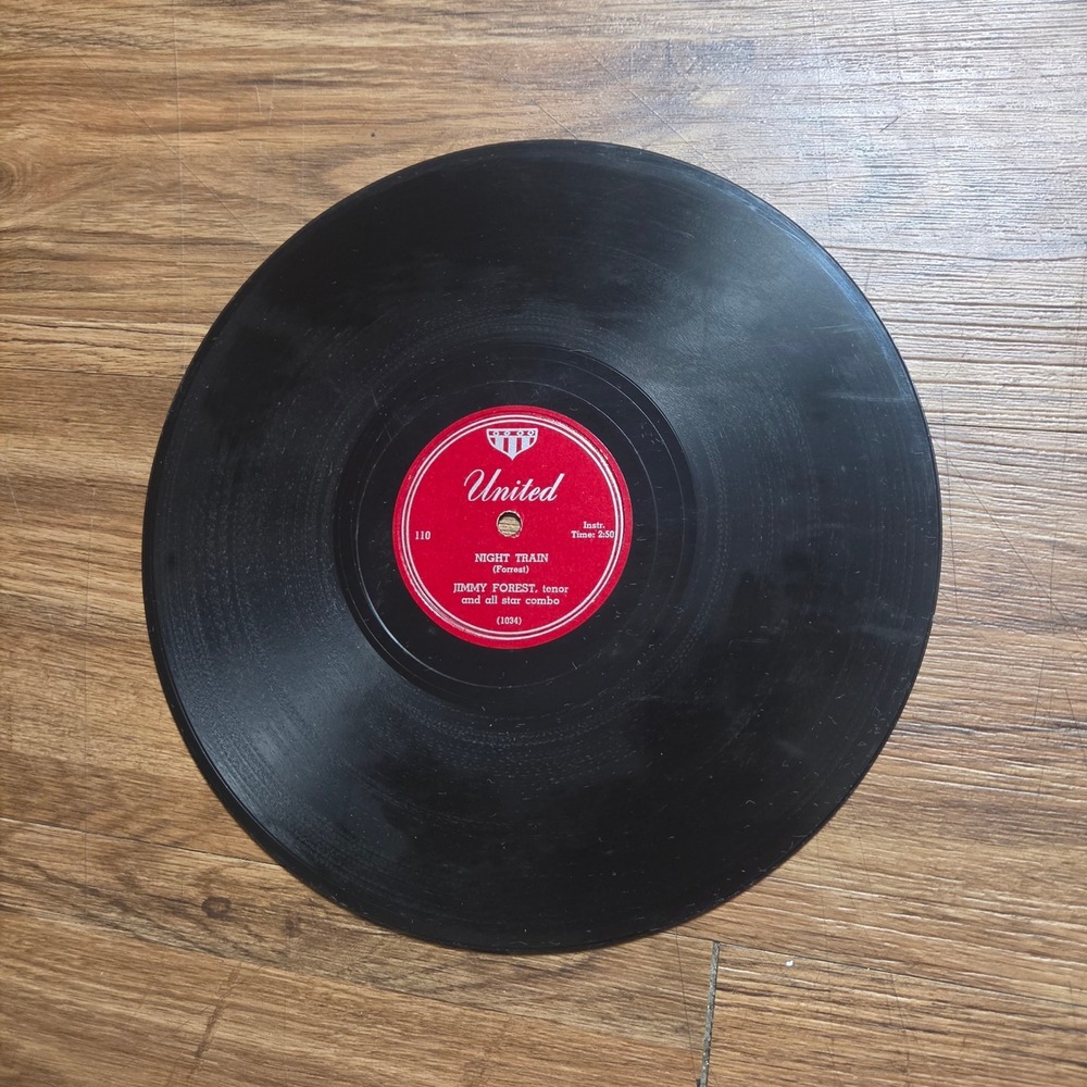 Jimmy Forest And All Star Combo – Bolo Blues / Night Train United 1952 110 78RPM